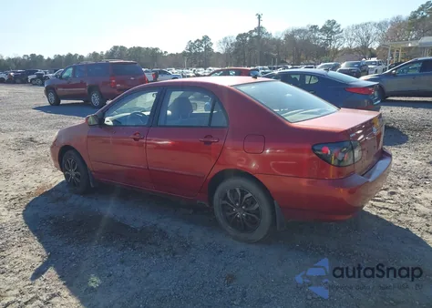 2004 Toyota Corolla Le z USA, uszkodzony, nr VIN 2T1BR38E64C183030